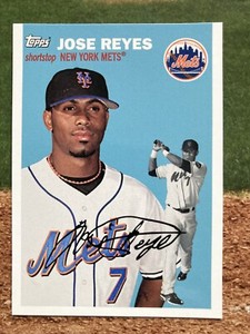 2008 Topps Trading Card History #TCH11 Jose Reyes New York Mets