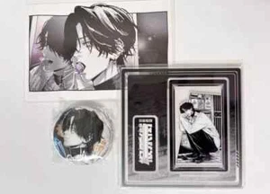 Gokurakugai Sonderedition Benefit Yoru Acryl Ständer Postkarte Abzeichen Set Neu - Bild 1 von 1