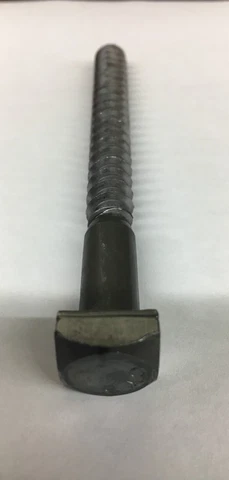 3/8 X 4 Square Head Lag Bolt Screw Steel Plain Blacksmith 9/16 Head (10 pieces) Cover