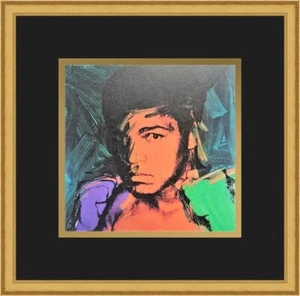 Andy Warhol Druck - Muhammad Ali neu individuell Galerie gerahmt - Bild 1 von 1
