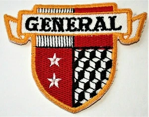Rare Vintage General Motors Shield Logo Car Hat or Jacket Patch New NOS 1950s - Bild 1 von 3