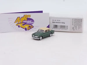 Brekina 29228 # Volvo Amazon Limousine 4-türig Baujahr 1956 " grün-weiß " 1:87 - Bild 1 von 3