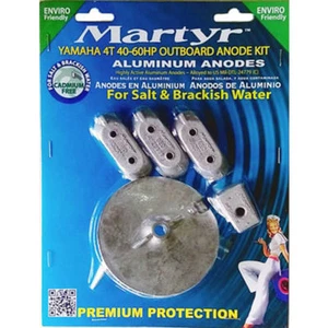 Anode Kit Yamaha 4T 40-60 Horse Power Outboard Martyr Aluminium Salt Water New - Picture 1 of 1