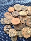 1 UNCLEANED LATE PERIOD ANCIENT BRONZE  ROMAN COIN  1600   YEARS OLD  LOT R27