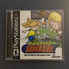 Backyard Soccer - PS1 PS2 Complete Playstation Game Tested Sony CIB
