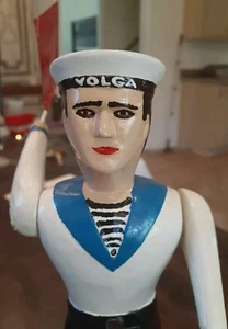Volga Sailor Wooden Figure - Picture 1 of 10
