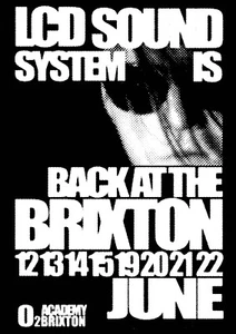 LCD Sound System London 2025 A3 A4 Print Poster Unframed - Picture 1 of 1