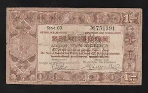 Netherlands 1 Gulden 1938 P-61, Banknote - Picture 1 of 2