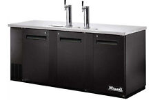 Migali C-Dd72-3-Hc Commercial Direct Draw Refrigerator Cooler Beer Dispenser