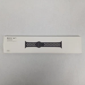 NEW Open Box Original Apple watch Nike Sport Band 42mm Black - Zdjęcie 1 z 11