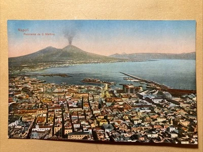 Napoli - Panorama da S. Martino • alte Postkarte ungelaufen • Dr. Trenkler & Co. - Bild 1 von 4