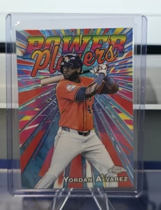 Jugadores de béisbol Power 2025 Topps cromados PP-10 Yordan Álvarez, Houston Astros - Imagen 1 de 2