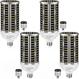 100W 4 pack LED Corn Light Bulb,(1000W Equivalent )Commercial Grade DayLight ... - Picture 1 of 6