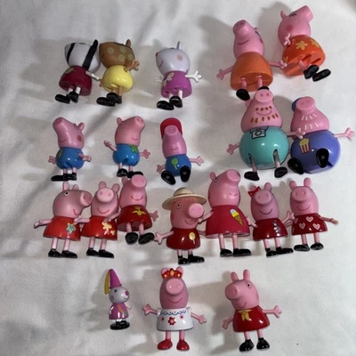 Peppa Pig Figures Lot Of 20 - Image 1 of 4