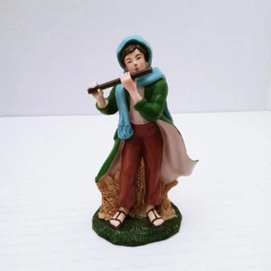 Thomas Kinkade Hawthorne Village Nativity Set Song of Peace Musician With Flute - Picture 1 of 6