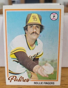 1978 Topps  Rollie Fingers Padres Set Break - Picture 1 of 1