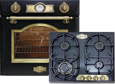 EDEL! Kaiser Einbau Gasherd Gasbackofen EG 6345Em+ Gas Kochfeld 60cm KG6325Em   - Bild 1 von 4