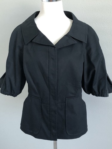 **48** PRADA bottoni in pelle Giacca Abito Camicia Top Tunica made in ITALY