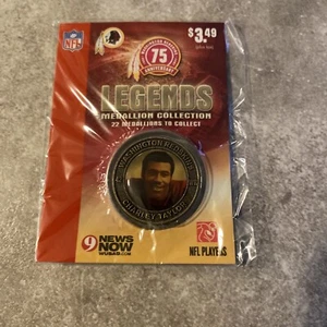 Charlie Taylor Washington Redskins 75th Anniversary Legends Medallion Coin - Picture 1 of 2