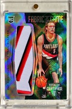 2015 Panini Totally Certified Pat Connaughton Green Rookie Letter Patch /5 Bucks