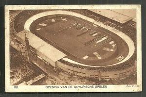 1928 Olympic Games Opening Ceremony Stadium Amsterdam Netherlands stamp - No 88 - Picture 1 of 1