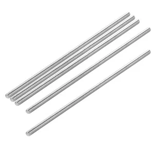 Confezione 5 Borchie Barra Asta M4 x 150mm Lunghezza 304 Acciaio Inox Completamente Filettate... - Foto 1 di 5