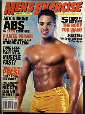 Men’s Exercise magazine - September 2001 - Gay Interest - Image 1 of 2