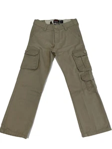 Chams Popular Style Original Denim Beige Khaki Boys Pants Size 5 - Picture 1 of 3