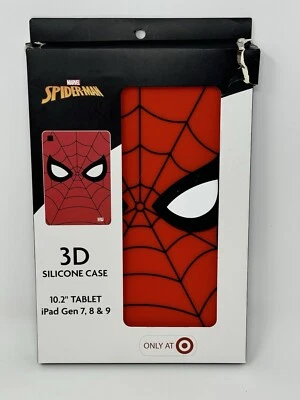 Marvel Spiderman iPad 10.2" Gen 7, 8 & 9 Silicone 3D Case Red NEW Target Excl - Image 1 of 4