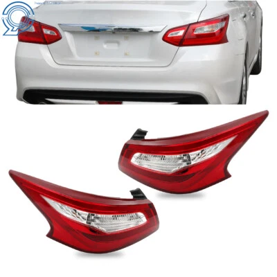 For 2016-2018 Nissan Altima Tail Light Driver+Passenger RH+LH Side Brake Lamp Foto 1 de 4