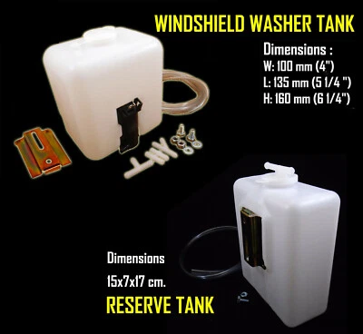 Tanque bomba lavadora reserva y parabrisas para camioneta Datsun 620 1600 1972-79 Foto 1 de 4