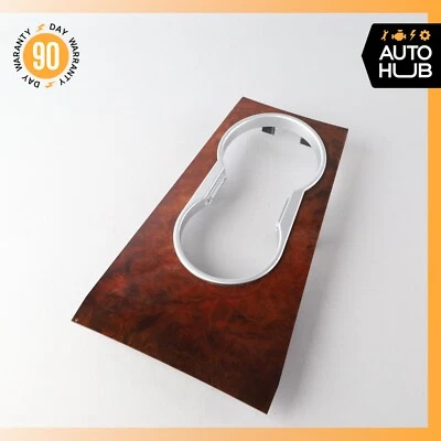 06-12 Mercedes W164 ML63 GL550 ML350 consola central portavasos moldura de madera OEM Foto 1 de 4