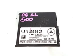 Mercedes SL500 R230 2006 sensor de alarma antirrobo unidad módulo de control 2118209126 - Imagen 1 de 3