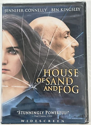 House Of Sand And Fog DVD New Factory Sealed Ben Kingsley & Jennifer Connelly - Image 1 of 2