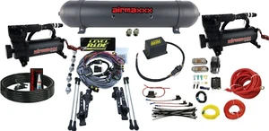 Level Ride Manifold Height + Pressure airmaxxx Black 580 Aluminum Air Management - Picture 1 of 24