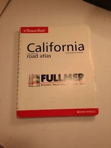 2004 22nd Edition Thomas Guide California Road Atlas FULLMER - Picture 1 of 10
