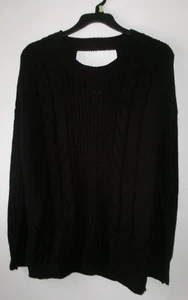 No Boundaries Woman's-Teens size 11/13 Lg Black Long Sleeve Pullover Sweater NWT - Picture 1 of 6