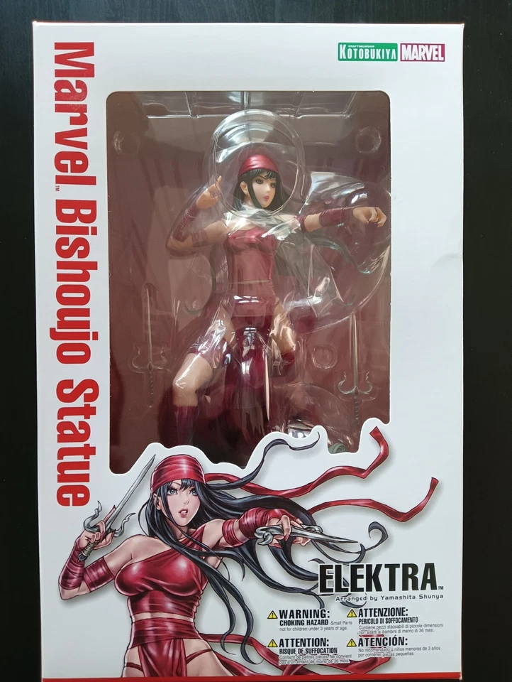 Estatua Marvel Bishoujo - ELEKTRA - Kotobukiya (NUEVA-SELLADA-AUTÉNTICA) Foto 1 de 1