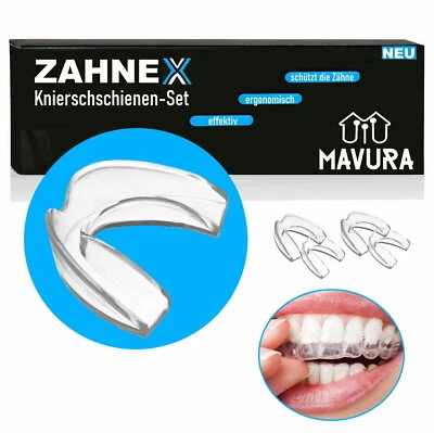 ZAHNEX Premium Bite Splint Crunch Splint Bite Splint Tooth Splint [Set of 4] - Image 1 of 4