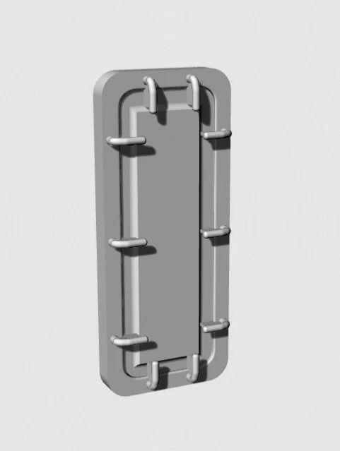 Larsenal	3D 400 097	1:400 Doors for Richelieu x8 - Photo 1/1