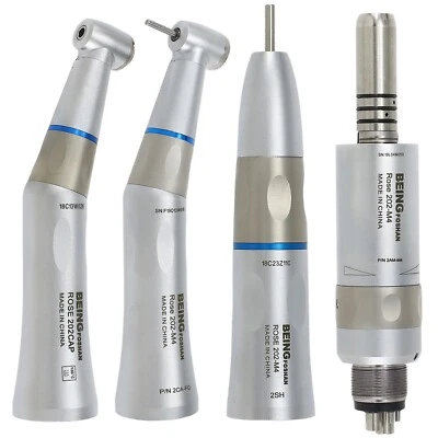 BEING Dental Slow Speed Contra Angle Air Motor Straight Handpiece 4 Hole KAVO - Image 1 of 4