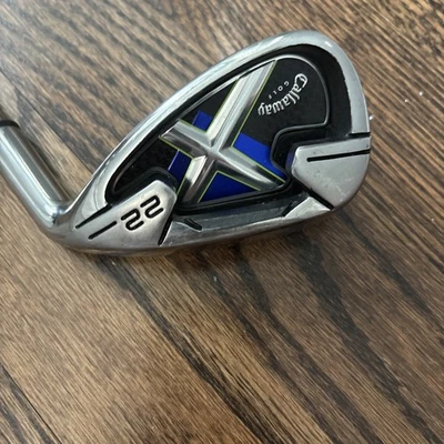 Callaway X-22 8 iron, True Temper Dynamic Gold R300 Reg. Steel, Right handed Gol - Image 1 of 4