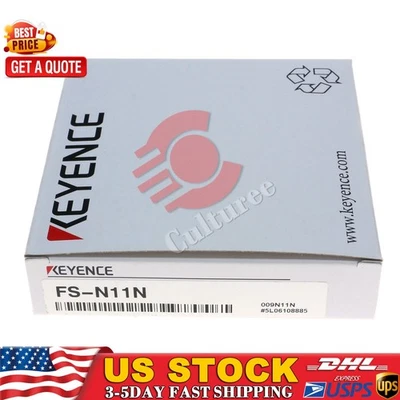 NEW For Digital Fiber Sensor Optic Amplifier Cable Keyence FS-N11N US Free TAX - Image 1 of 4