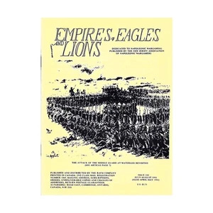 RAFM Empires, Eagles #114 "The Attack of the Middle Guard ar Waterloo R Mag VG - Imagen 1 de 1