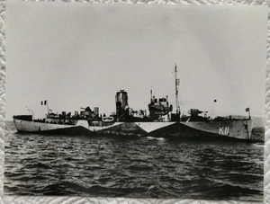 MARINE NATIONALE-F.N.F.L._CORVETTE MIMOSA_FLOWER CLASS_SAINT PIERRE et MIQUELON_ - Foto 1 di 2
