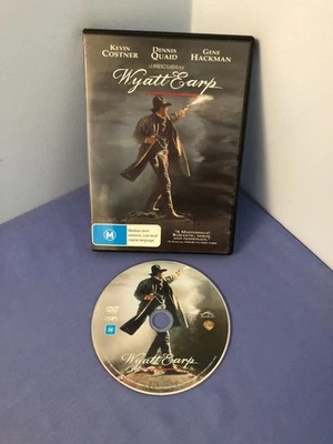 Wyatt Earp 1994 Kevin Costner Dennis Quaid Gene Hackman DVD R4 - Image 1 of 4