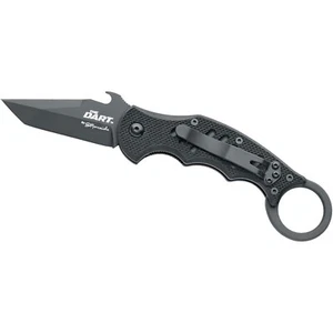 Fox Knives FX-597 The Dart Folding Pocket Knife Emerson Wave, Liner Lock - N6... - Picture 1 of 8