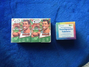 CHAD Jaw Sculpting Chewing Gum+Nano Hydroxyapatite toothpaste tablets - Picture 1 of 9