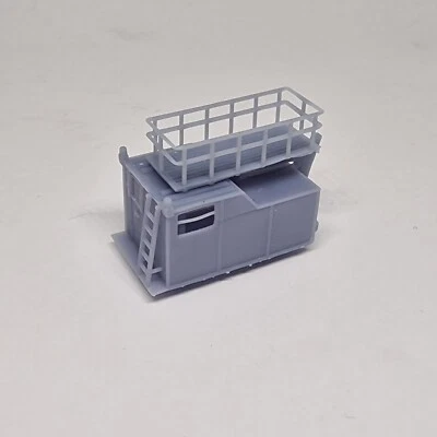 BEHNKE W50 Turmwagen Aufbau Spur TT 1:120