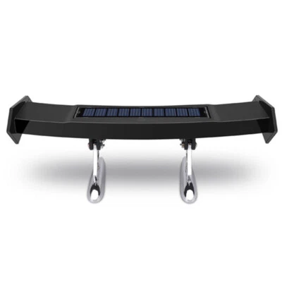 Rear Spoiler Flashing Warning Wing Mini Solar LED Car Tail Light W/Smart Sensor - Изображение 1 из 4